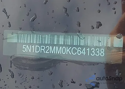 2019 Nissan Pathfinder Platinum z USA, uszkodzony, nr VIN 5N1DR2MM0KC641338